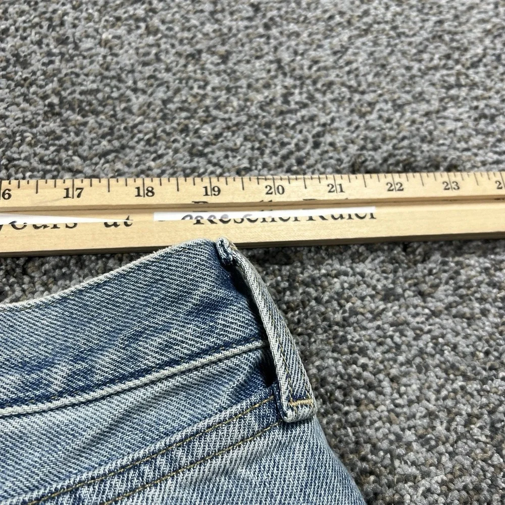 Universal Thread Jeans‎ Womens 16 Blue 90s Baggy Straight Light Wash Denim - Picture 7 of 12